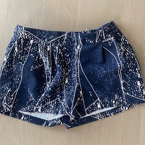 Stylish navy blue shorts